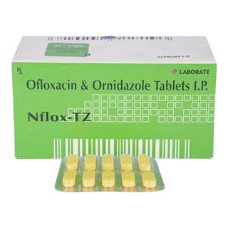 Nflox Tz 200/500Mg Strip Of 10 Tablets