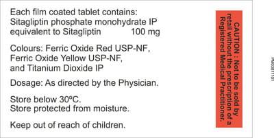 Sita Od 100mg Strip Of 10 Tablets