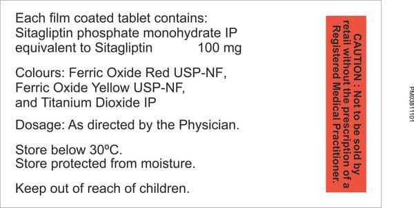 Sita Od 100mg Strip Of 10 Tablets