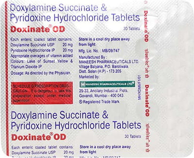 Doxinate Od Strip Of 30 Tablets