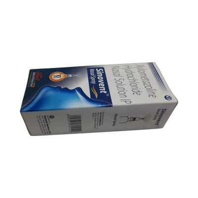 Sinovent Bottle Of 10ml Nasal Spray