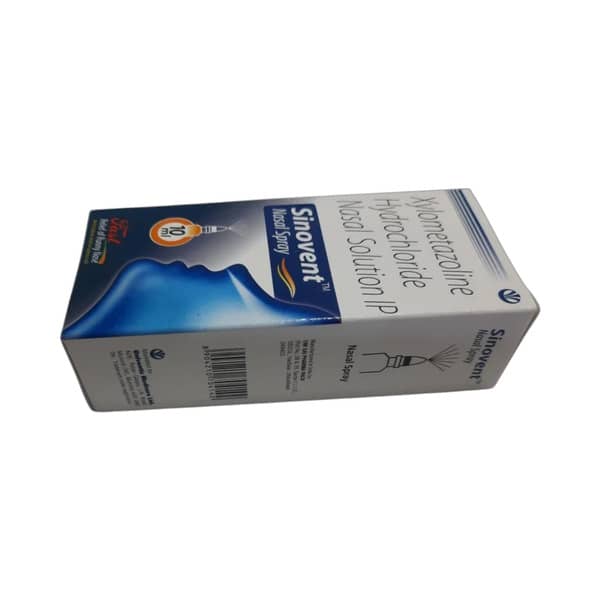 Sinovent Bottle Of 10ml Nasal Spray