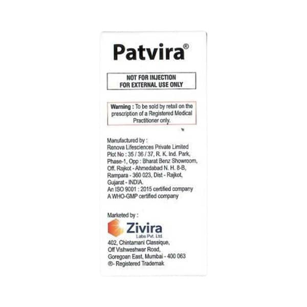 Patvira 0.2% Bottle Of 3ml Eye Drops