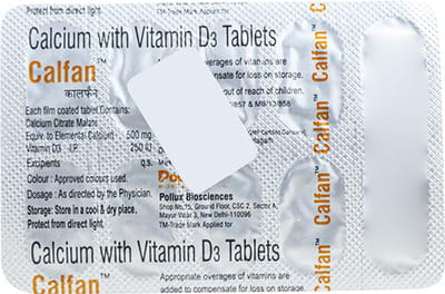 Calfan Strip Of 10 Tablets
