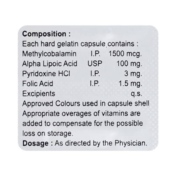 Maf Xt Strip Of 10 Capsules