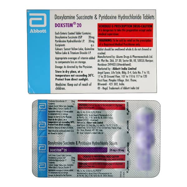 Doxstem 20Mg Strip Of 15 Tablets