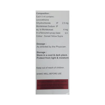 Delcon Lm Mango Flavour Bottle Of 60ml Syrup