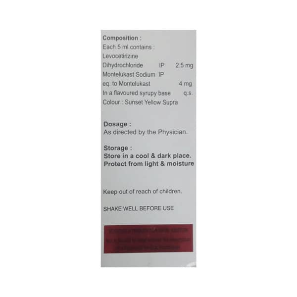 Delcon Lm Mango Flavour Bottle Of 60ml Syrup