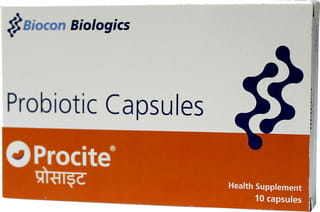 Procite Strip Of 10 Capsules
