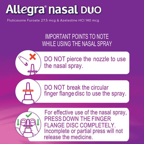 Allegra Nasal Duo Nasal Spray