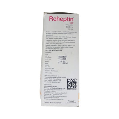 Reheptin Rf Mango Flavour Bottle Of 200ml Suspension