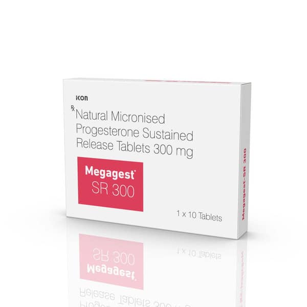 Megagest Sr 300Mg Strip Of 10 Tablets
