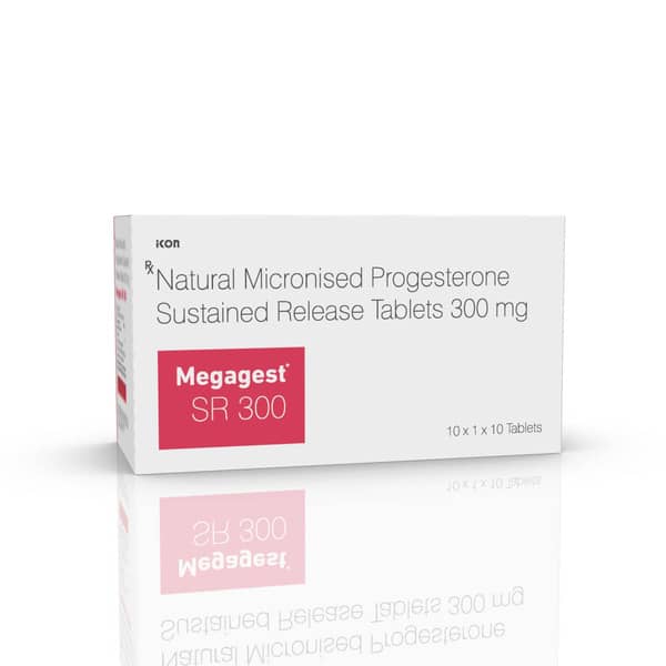 Megagest Sr 300Mg Strip Of 10 Tablets