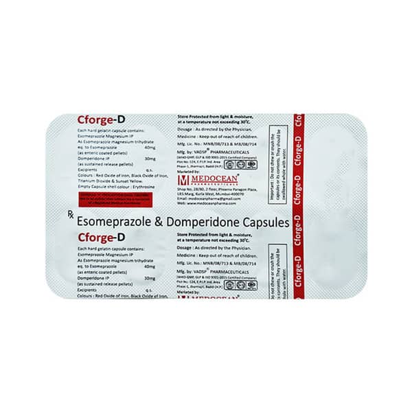 Cforge D Strip Of 10 Capsules