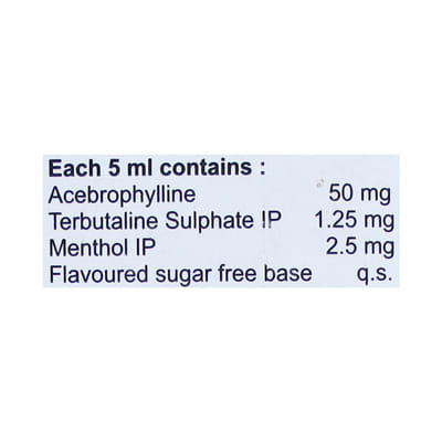 Oxydex Bottle Of 60ml Syrup