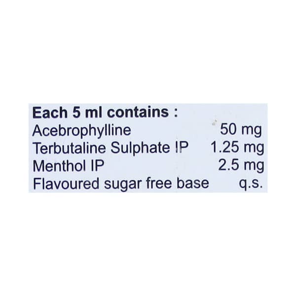 Oxydex Bottle Of 60ml Syrup