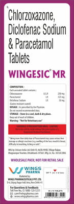 Wingesic Mr Strip Of 10 Tablets
