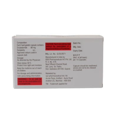 Enzyl 80 Strip Of 14 Capsules