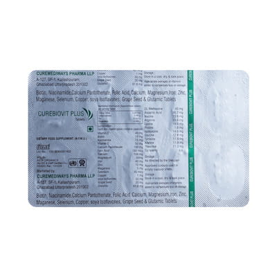 Curebiovit Plus Strip Of 10 Tablets