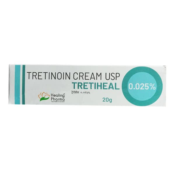 Tretiheal 0.025% Tube Of 20Gm Cream