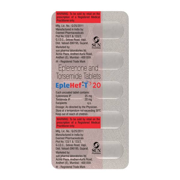 Eplehef T 20Mg Strip Of 10 Tablets