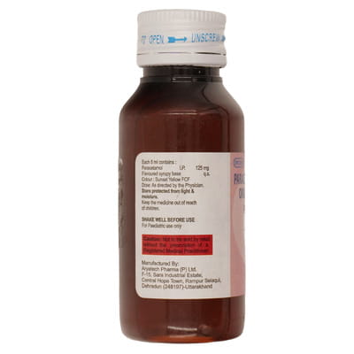 Pcm 125mg Mix Fruit Flavour Bottle Of 60ml Suspension