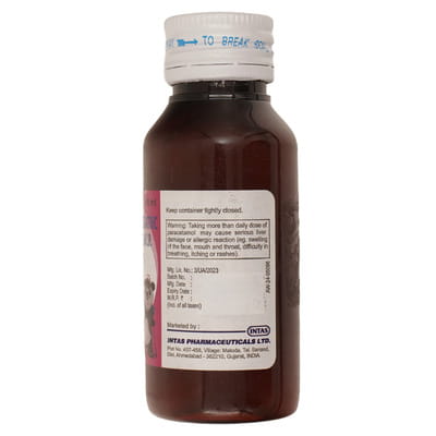 Pcm 125mg Mix Fruit Flavour Bottle Of 60ml Suspension