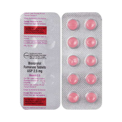 Bisobis 2.5mg Strip Of 10 Tablets