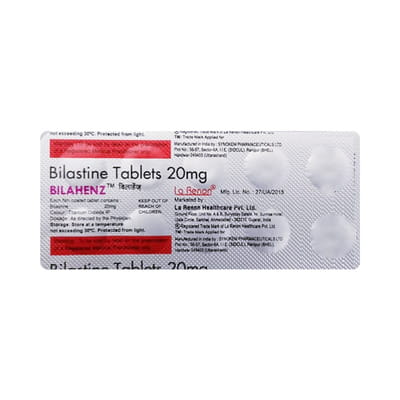 Bilahenz Strip Of 10 Tablets