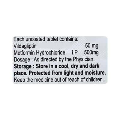 Adiwill M 50/500mg Strip Of 15 Tablets