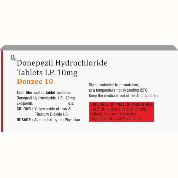 Donzee 10Mg Strip Of 10 Tablets