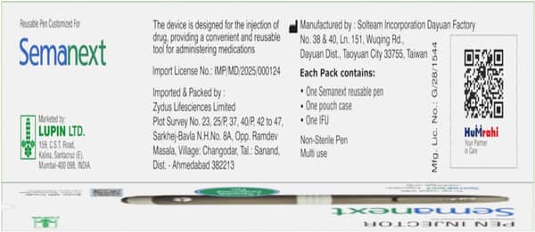 Semanext Reusable Customized Pen