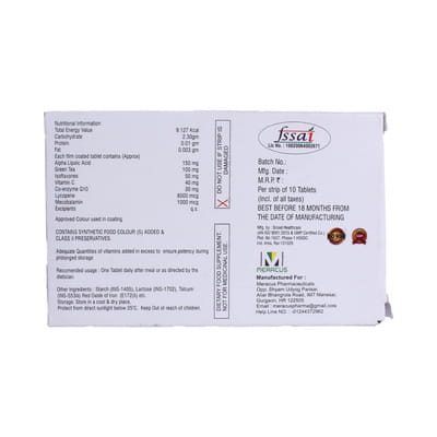 Vitconox Forte Strip Of 10 Capsules