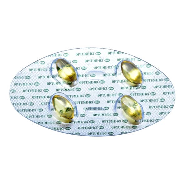 Optume D3 60k Strip Of 4 Capsules