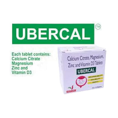 Ubercal Strip Of 10 Tablets