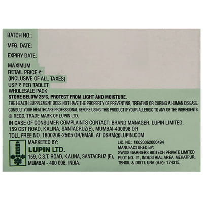 Lupins Nu Corcal 500mg Strip Of 10 Tablets