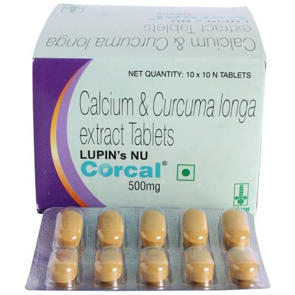Lupins Nu Corcal 500Mg Strip Of 10 Tablets