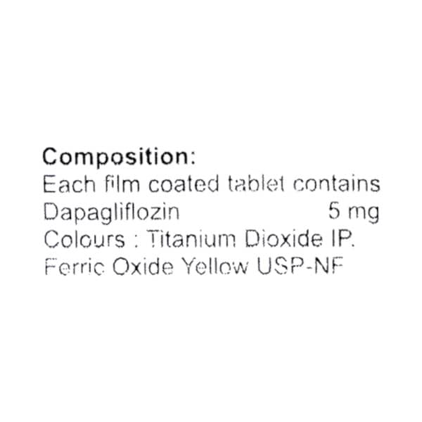 Dapalex 5mg Strip Of 10 Tablets