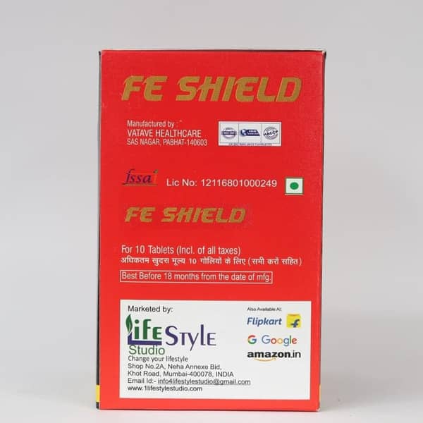 Fe Shield Strip Of 10 Tablets