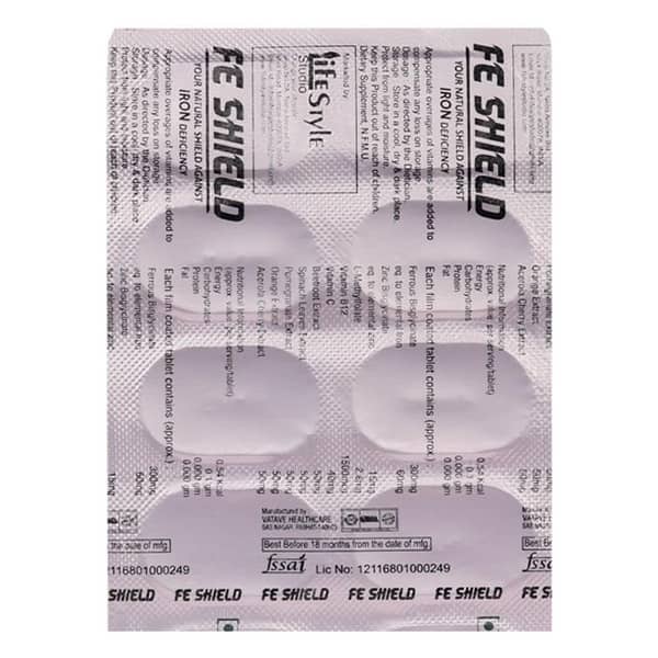 Fe Shield Strip Of 10 Tablets