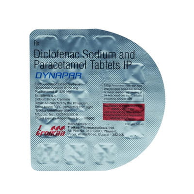 Dynapar Strip Of 15 Tablets