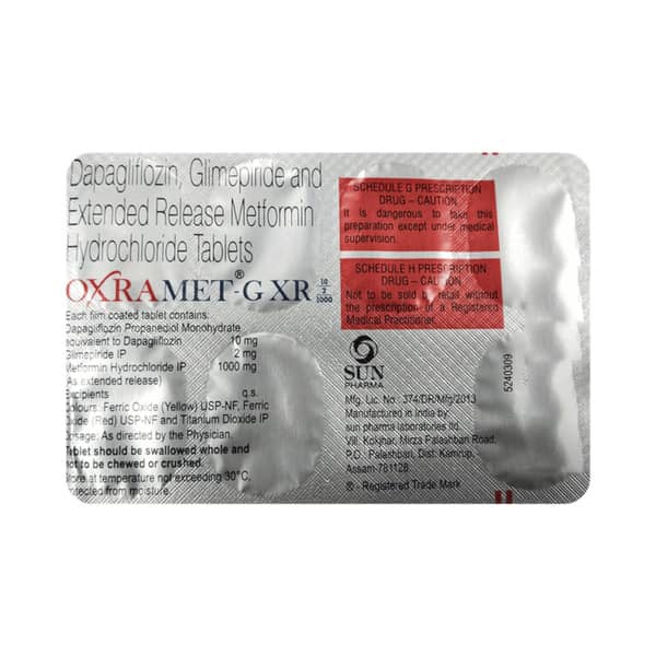Oxramet-G XR 10/2/1000 Tablet