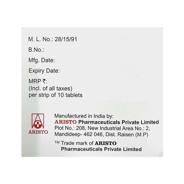 Mega Cv Duo 1gm Strip Of 10 Tablets