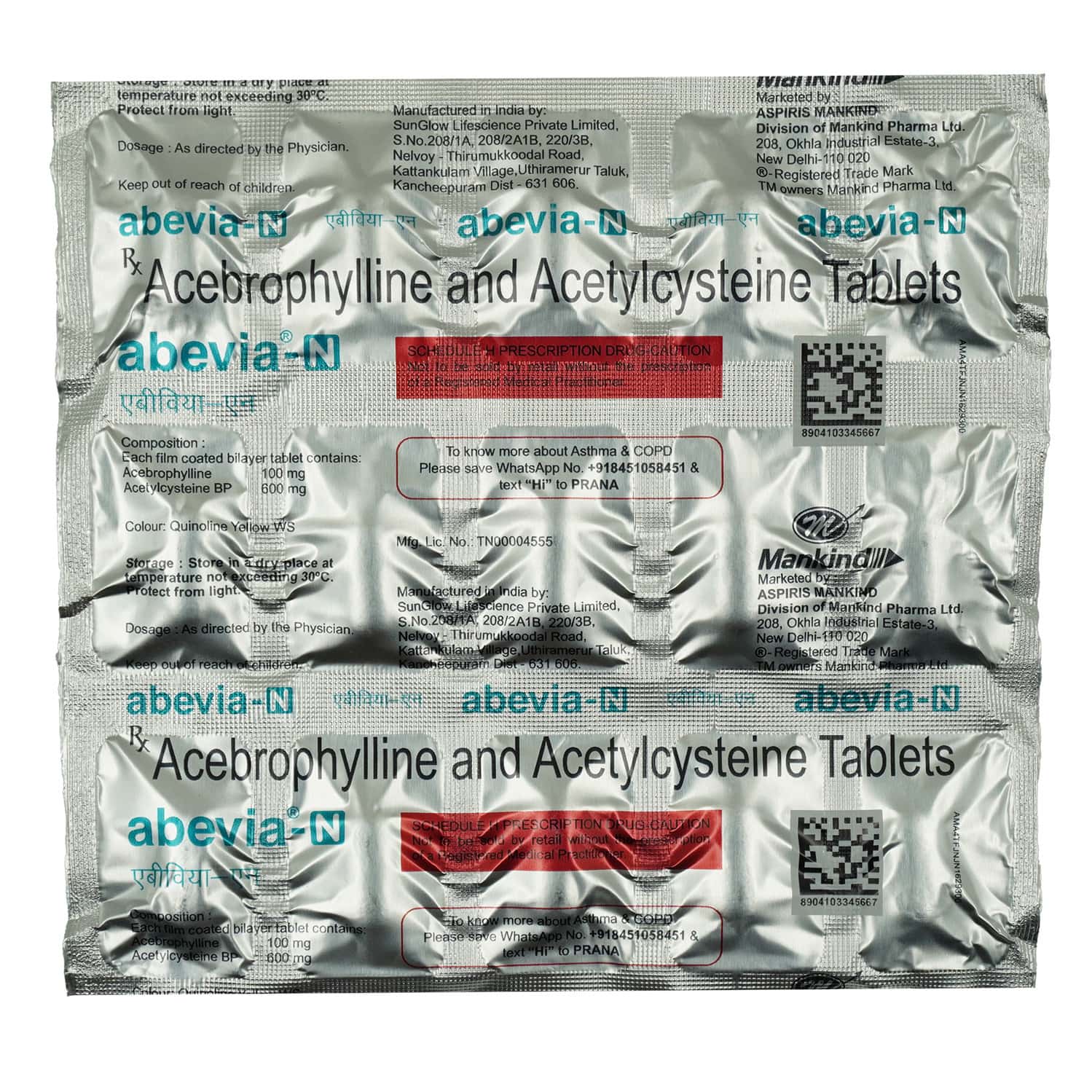Abevia-N Tablet