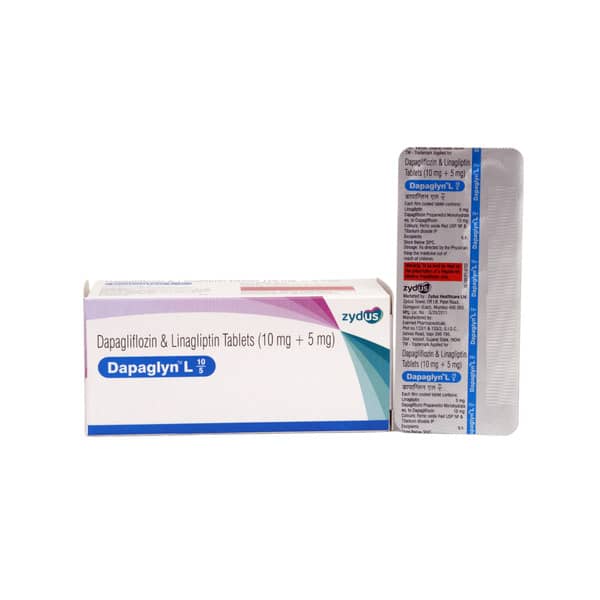 Dapaglyn L 10/5mg Strip Of 10 Tablets