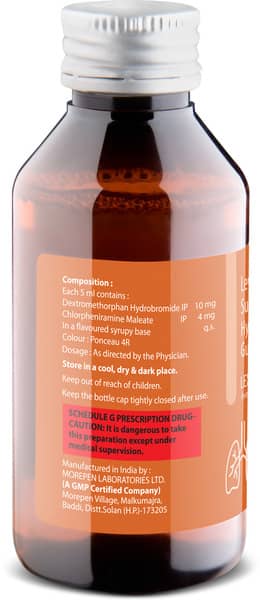 Klorphan Dx Bottle Of 100Ml Syrup