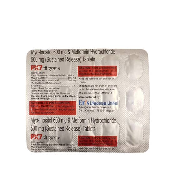 Px7 Strip Of 15 Tablets