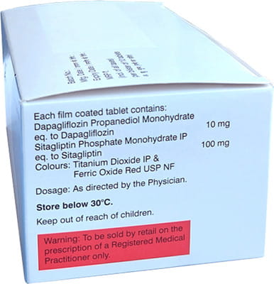 Udapa S 10/100mg Strip Of 10 Tablets