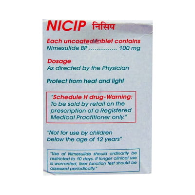 Nicip Ap Strip Of 10 Tablets
