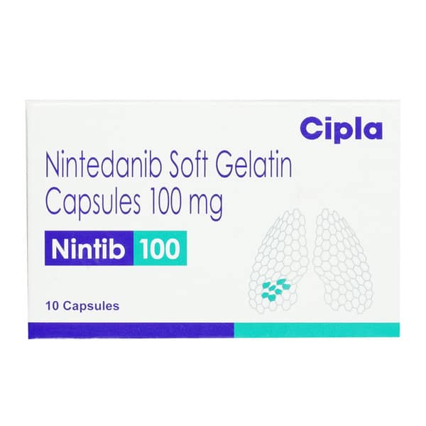 Nintib 100Mg Strip Of 10 Softgel Capsules